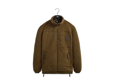 Kith Pinehurst Bonded Sherpa Full Zip "Terra"