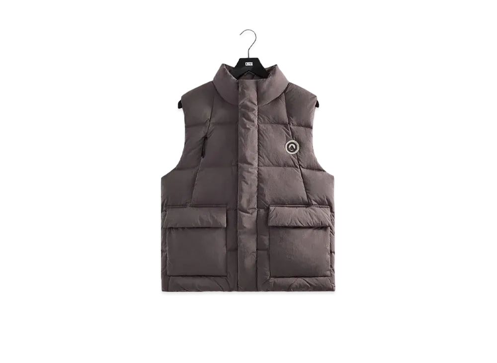 キス リンクル ナイロン ミディ ベスト "コンクリート"