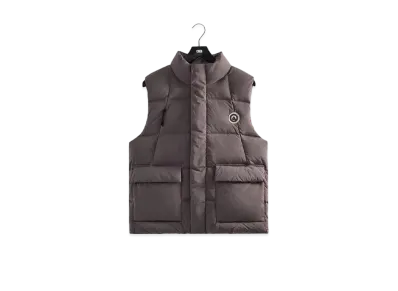 Kith Wrinkle Nylon Midi Vest "Concrete"