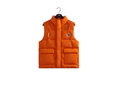 Kith Wrinkle Nylon Midi Vest "Inferno"