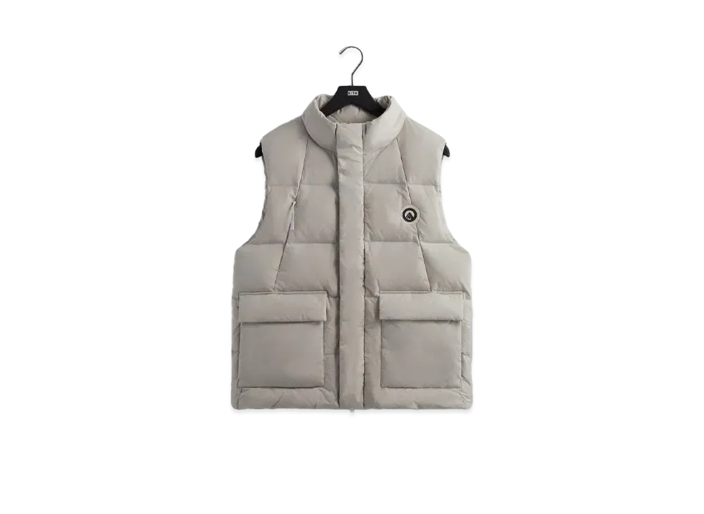 Kith Wrinkle Nylon Midi Vest "Thunder"