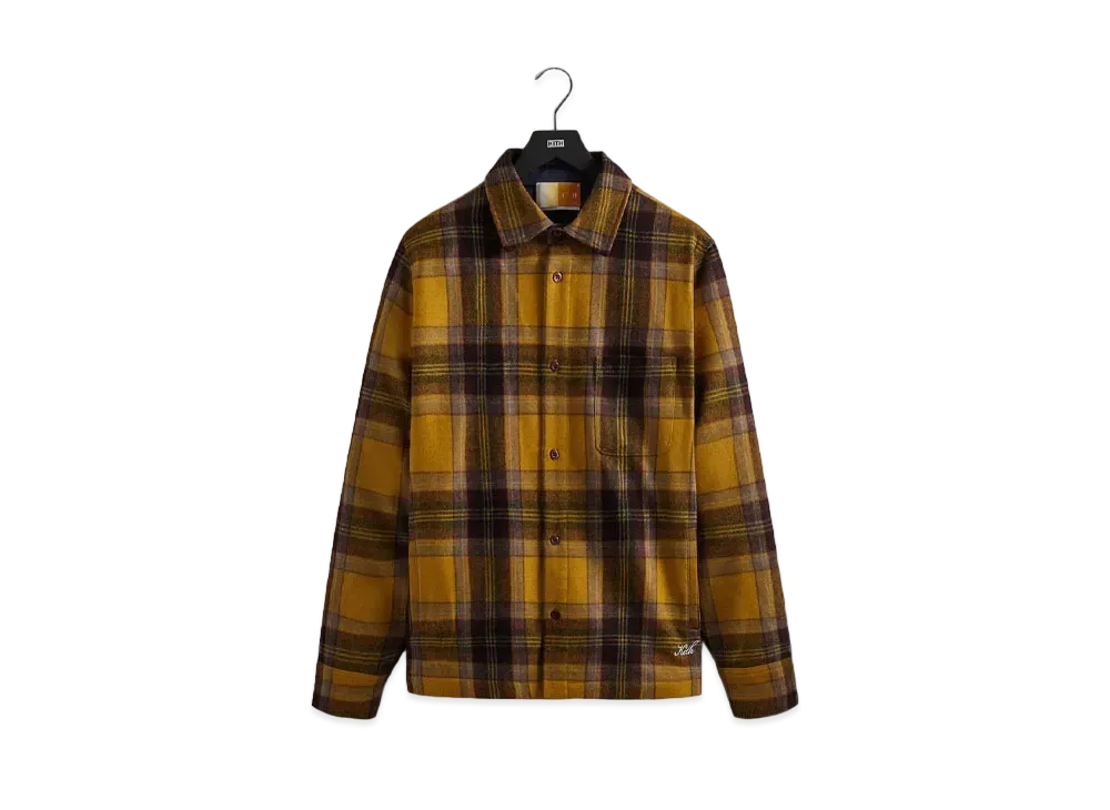 Kith Check Plaid Ginza "Magma"