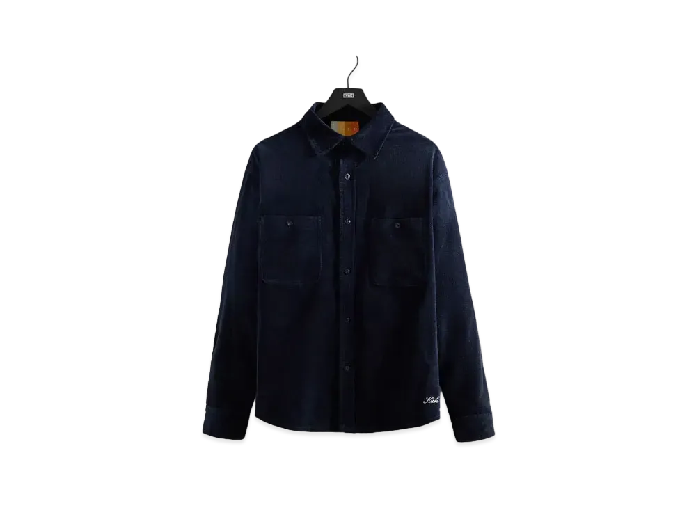 Kith Velour Tweed Apollo Shirt "Nocturnal"