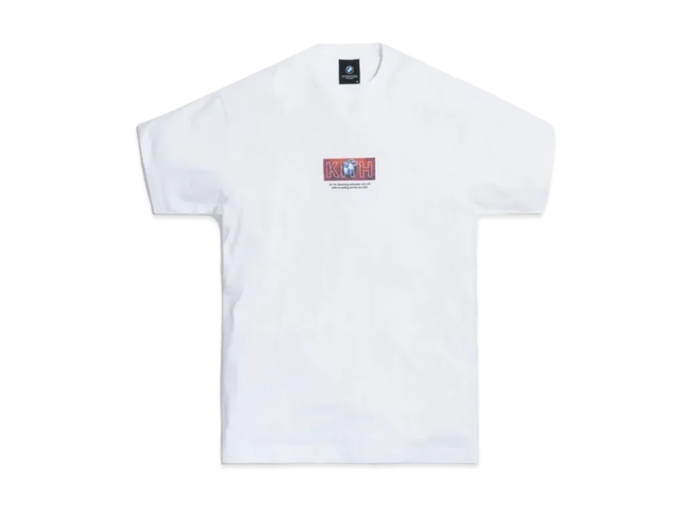 KITH BMW Raindrop Vintage Tee "White"