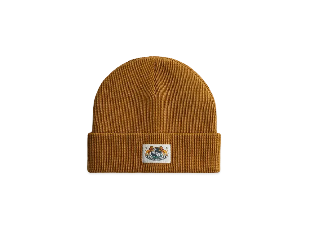Kith Ny To The World Waffle Beanie "Dorado"