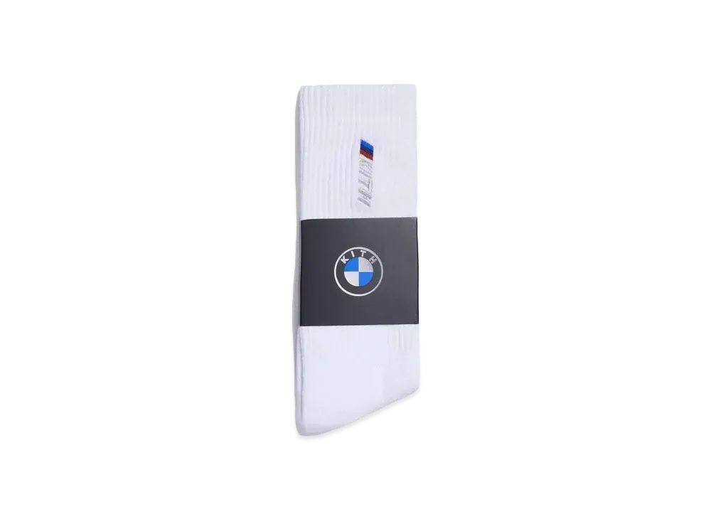 KITH BMW Athletic Socks "White"