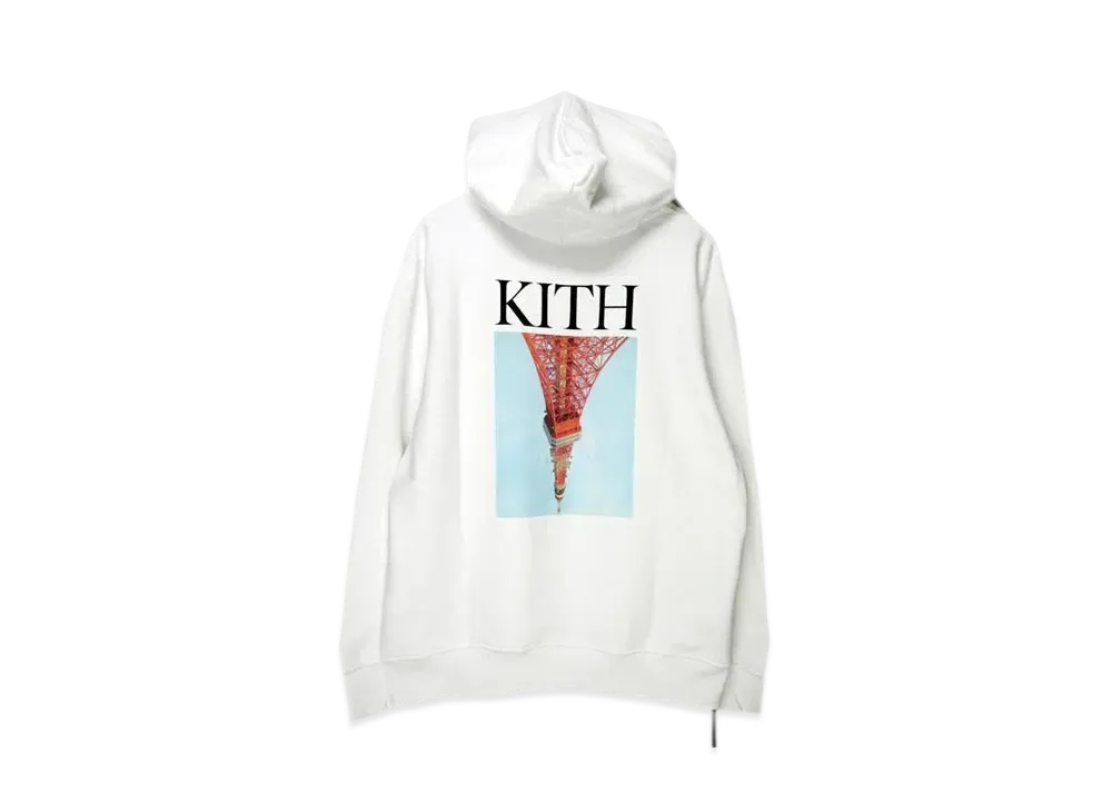 キス トウキョウ タワー フーディー "ホワイト"