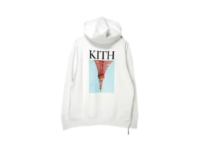 KITH TOKYO TOWER HOODIE "White"