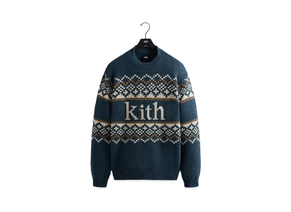 Kith Kithmas Fair Isle Crewneck "Largo"