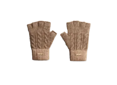 Kith Kithmas Color-blocked Fingerless Gloves "Quicksand"