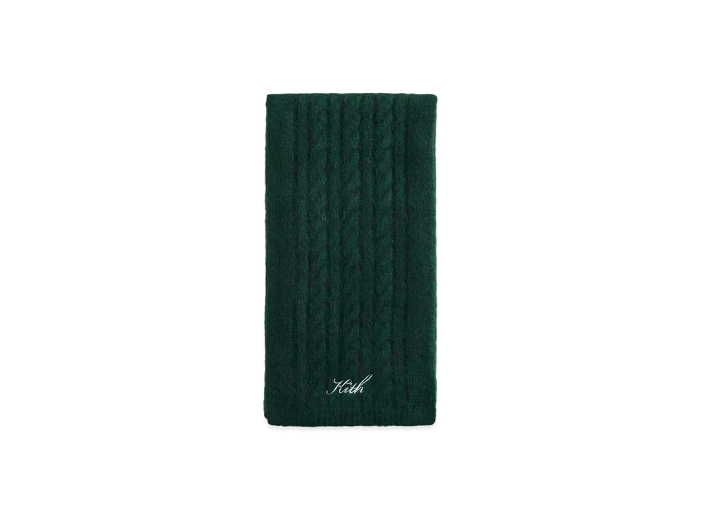 Kith Kithmas Cable Knit Scarf "Stadium"
