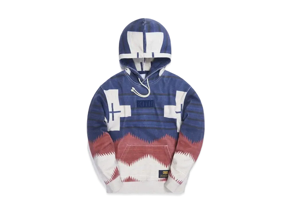KITH Pendleton Wyeth Trail Williams III Hoodie "Navy"