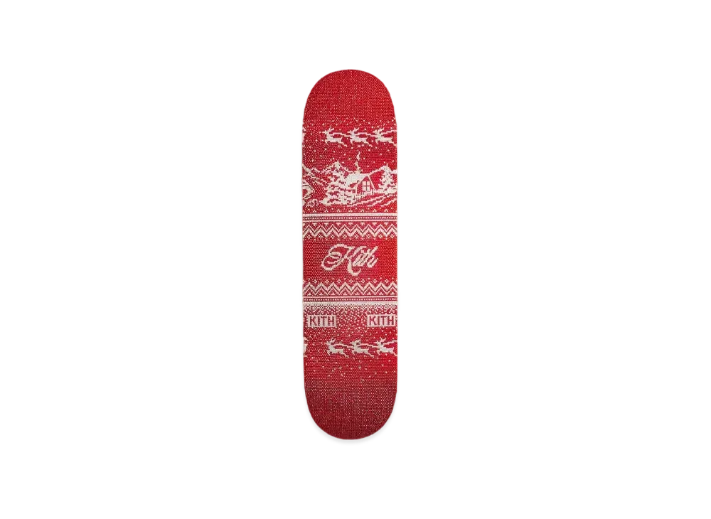 Kith Kithmas Skate Deck with Swarovski Crystals "Fury"