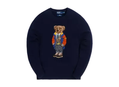 KITH Polo Ralph Lauren Outdoor Bear Crewneck "Navy"