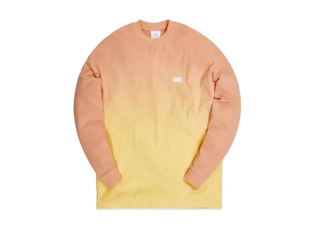 Kith x Lucky Charms Dip Dye L/S Tee "Orange"