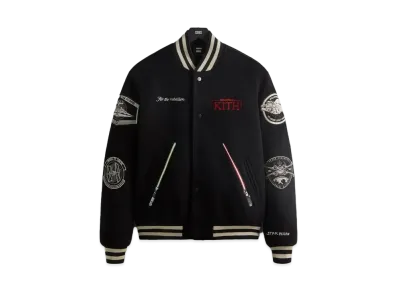 Kith x STAR WARS Jedi Varsity Jacket "Black"