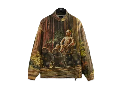 Kith x STAR WARS King C-3PO Quarter Zip "Terra"