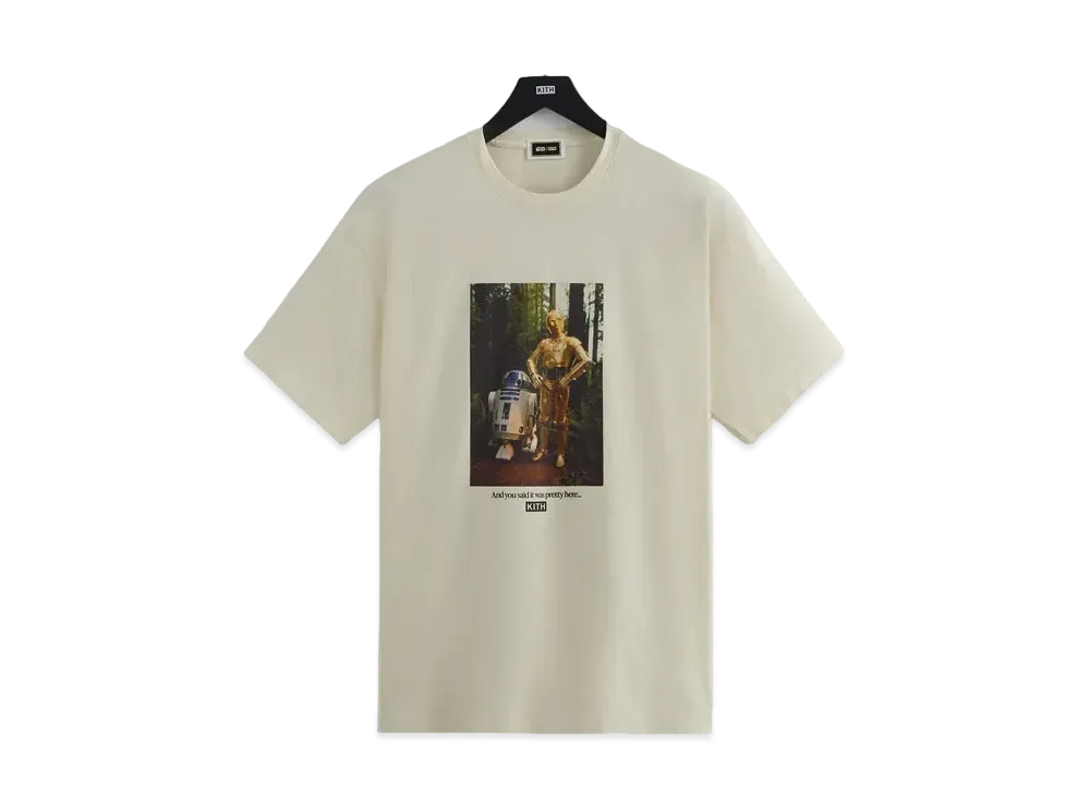 Kith x STAR WARS Droids Vintage Tee "Sandrift"