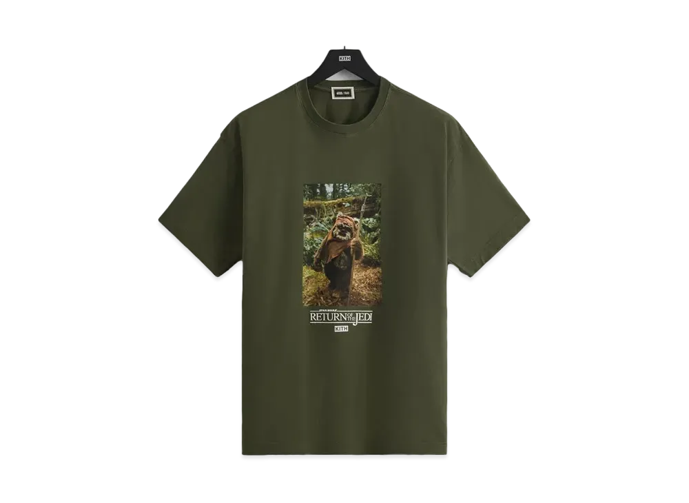 Kith x STAR WARS Ewok Vintage Tee "Cypress"