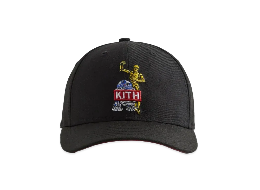 Kith x STAR WARS Box Logo New Era 59FIFTY Low Profile "Black"