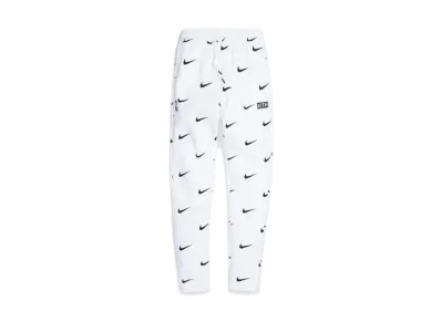 KITH Nike for New York Knicks AOP Fleece Pant "White"