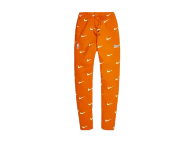 KITH Nike for New York Knicks AOP Fleece Pant "Orange"