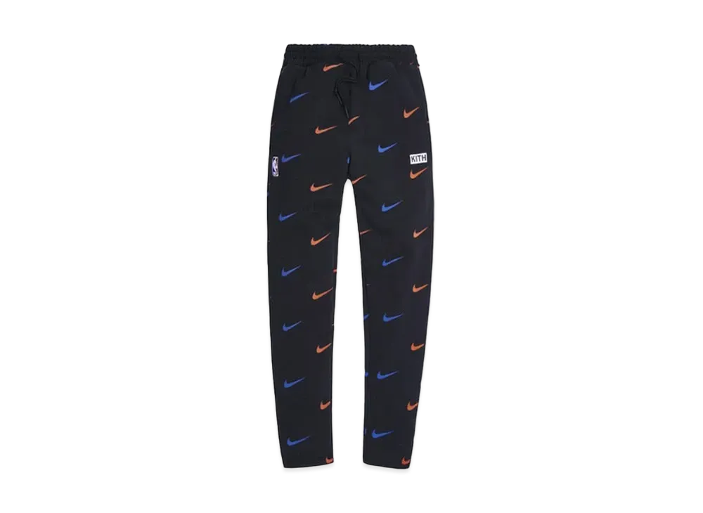 KITH Nike for New York Knicks AOP Fleece Pant "Black"