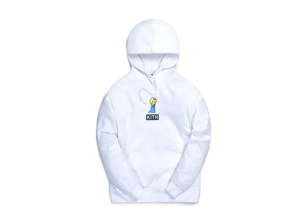 キス ザ シンプソンズ マギー ロゴ フーディー "ブラック"