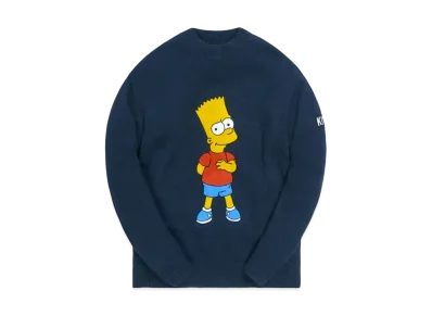 Kith The Simpsons Bart Intarsia Sweater "Navy"