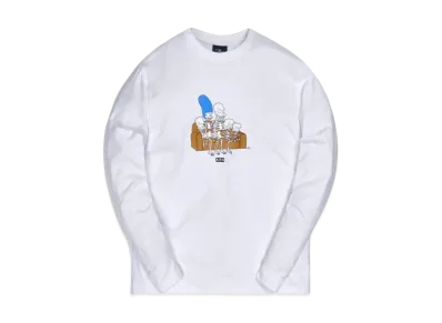 Kith The Simpsons Couch L/S Tee "White"