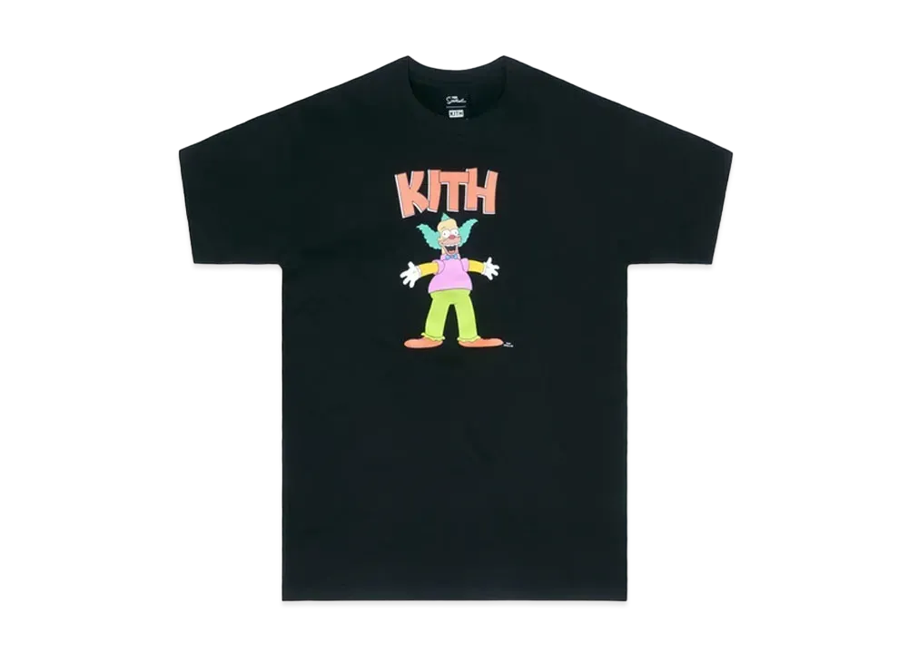 Kith The Simpsons Krusty Tee "Black"