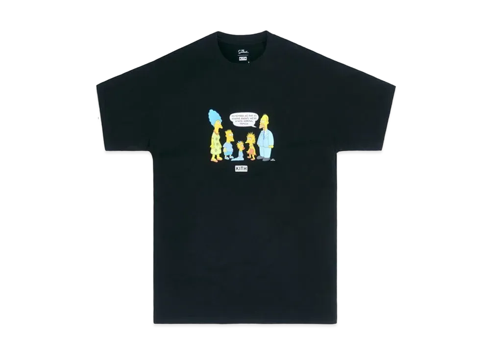 Kith The Simpsons Original Family Tee "Black"
