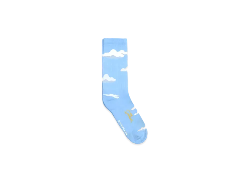 Kith The Simpsons Clouds Socks "Blue"