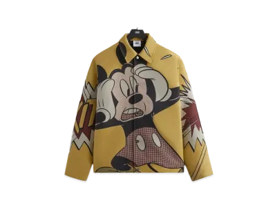 Kith x Disney Mickey & Friends Tapestry Coaches Jacket "Beam"