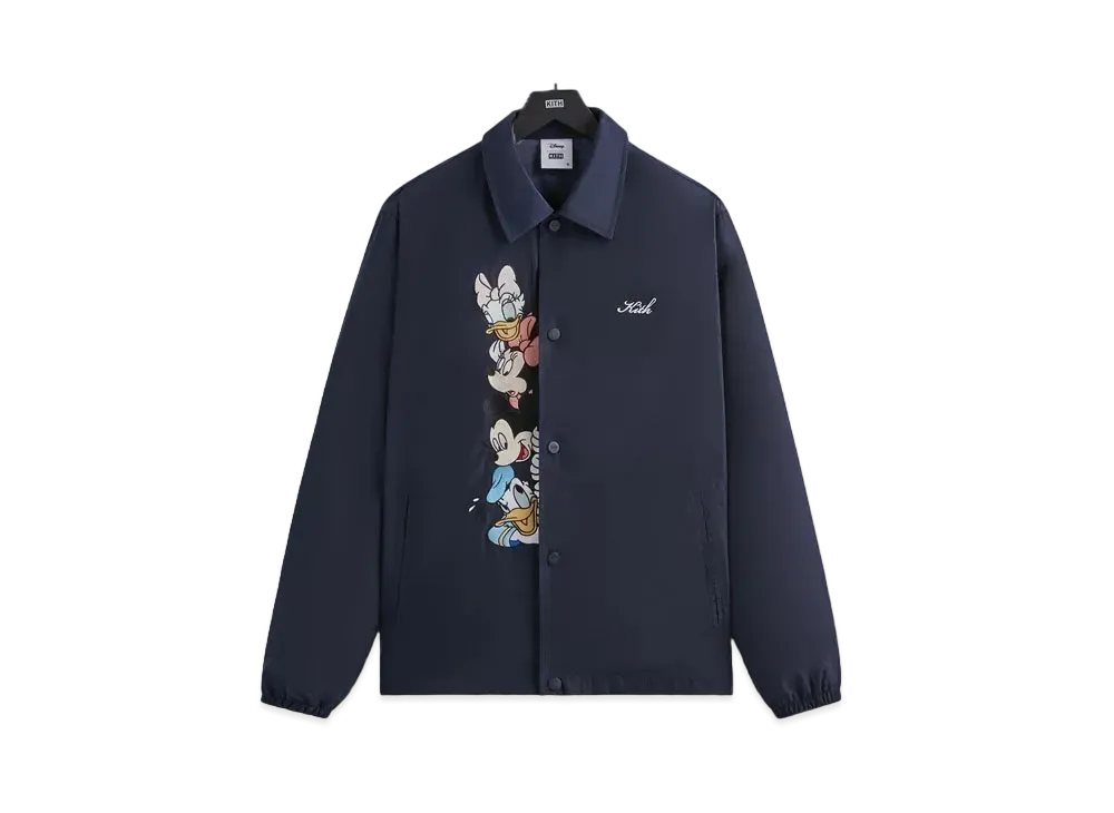 Kith x Disney Mickey & Friends Nylon Coaches Jacket "Nocturnal"