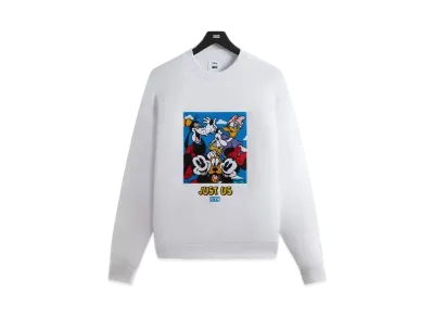 Kith x Disney Mickey & Friends Family Portrait Vintage Crewneck "White"