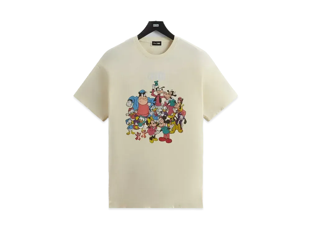 Kith x Disney Mickey & Friends Vintage Tee "Sandrift"