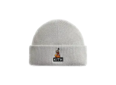 Kith x Disney Mickey & Friends Pluto Mia Beanie "Light Heather Grey"
