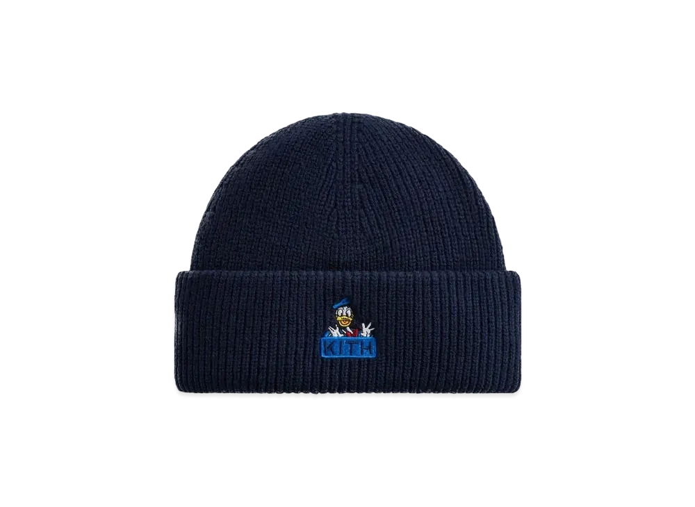 Kith x Disney Mickey & Friends Donald Mia Beanie "Nocturnal"