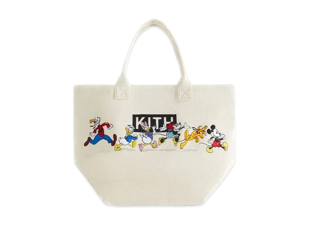 Kith x Disney Mickey & Friends Canvas Tote #1 "Sandrift"