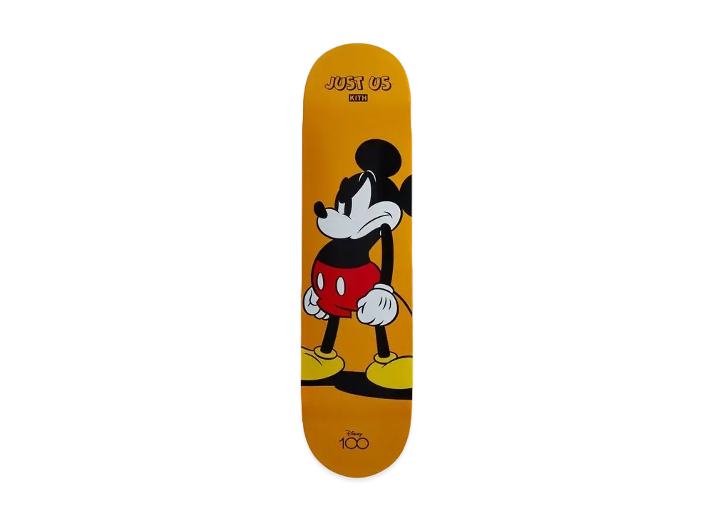 Kith x Disney Mickey & Friends Mad Mickey Skate Deck "Beam"