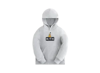 Disney | Kith Kids for Mickey & Friend Pluto Classic Logo Hoodie "Light Heather Grey"