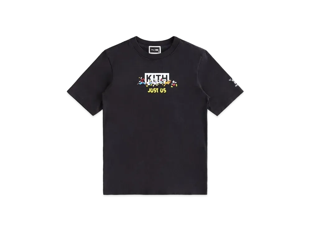 Disney | Kith Kids for Mickey & Friend Family Vintage Tee "Black"