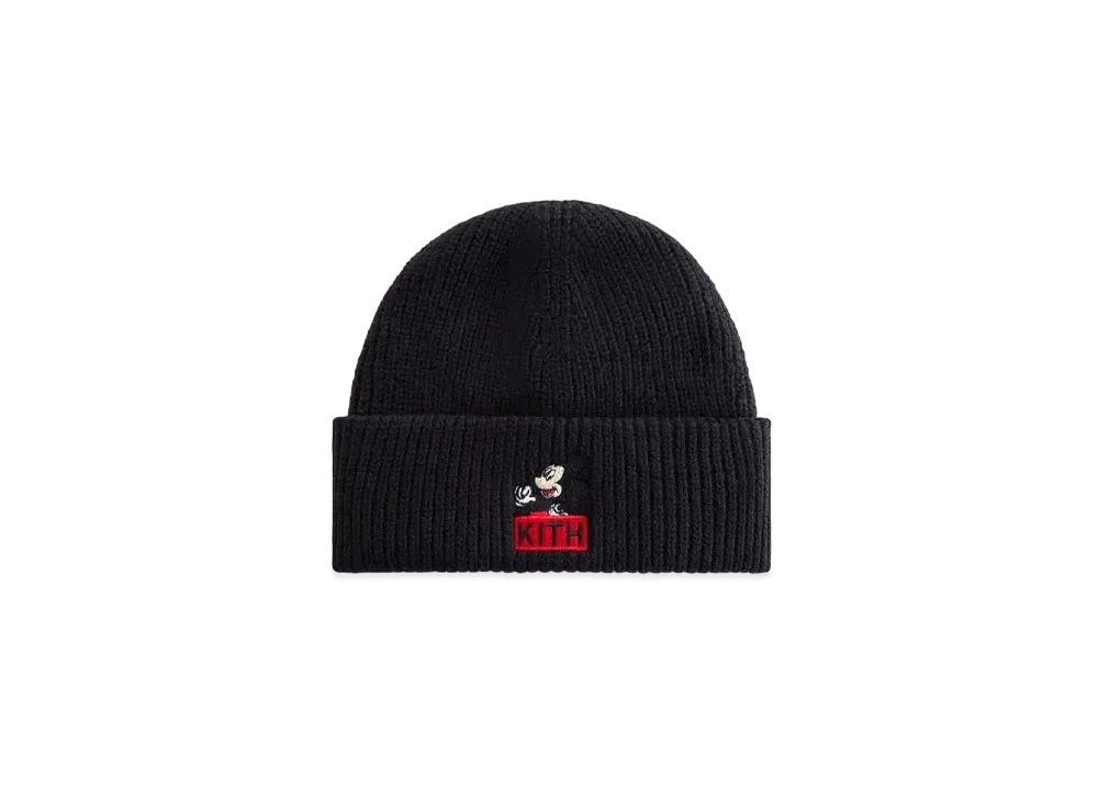 Disney | Kith Kids for Mickey & Friend Mickey Mia Beanie "Black"