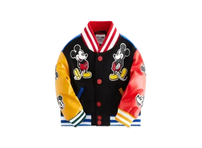 Disney | Kith Baby for Mickey & Friends Wool Varsity Jacket "Black"