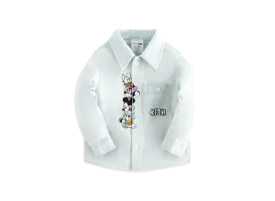 Disney | Kith Baby for Mickey & Friends Chambray Apollo Shirt "Light Indigo"