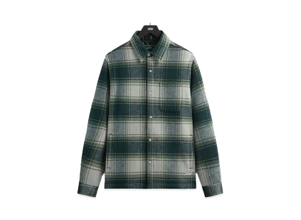 Kith Wool Ginza Shirt "Stadium"