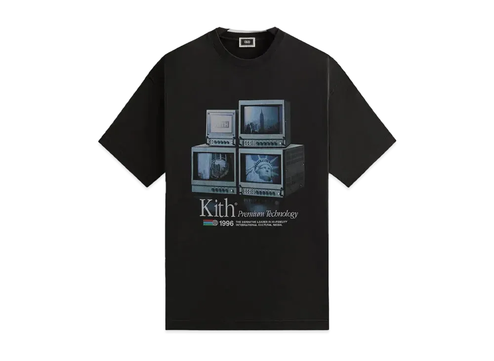 Kith Premium Technology 1996 Vintage Tee "Black"