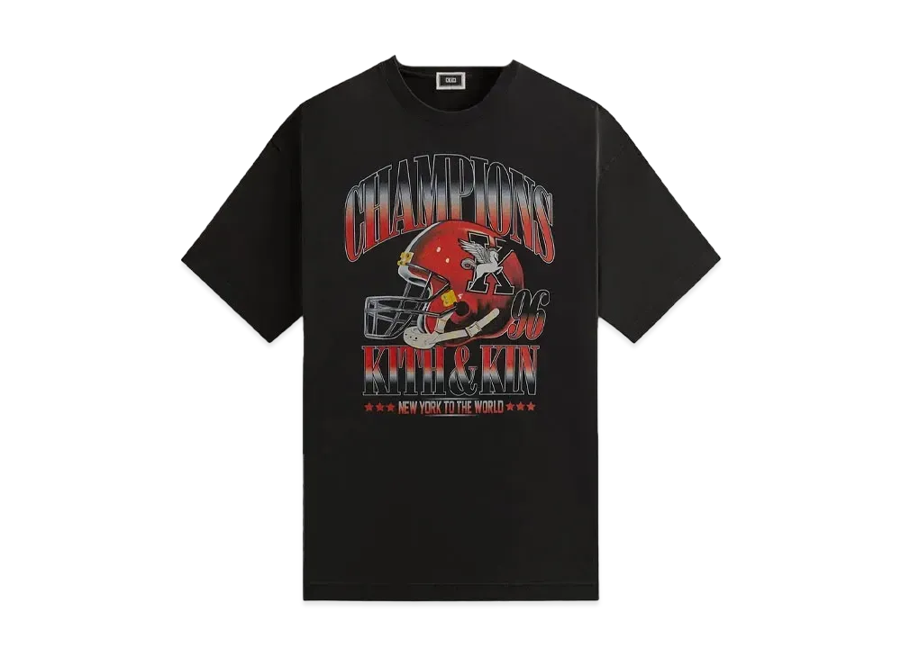 Kith & Kin Champions 1996 Vintage Tee "Black"