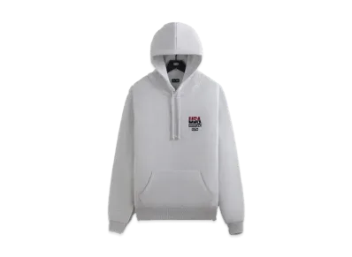 Kith x USA Basketball Vintage Nelson Hoodie "Light Heather Grey"